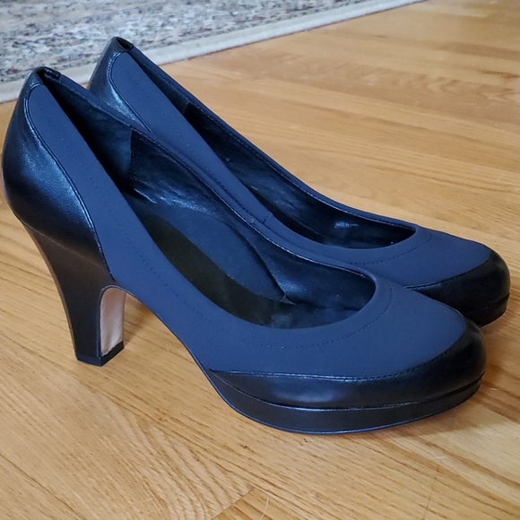 Taryn Rose Shoes - Taryn Rose Italian leather & elastin pumps…